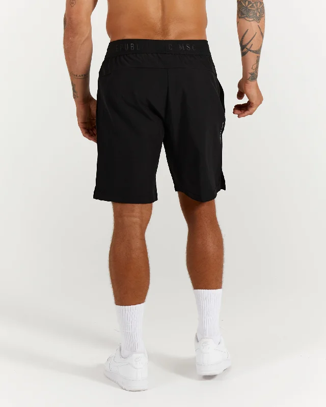 MAX VO2 SHORTS 8"" - BLACK