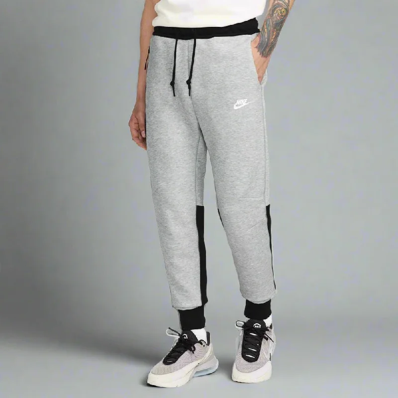 Mens Sportswear Tech Fleece Joggers - Dark Grey Heather/Black/White