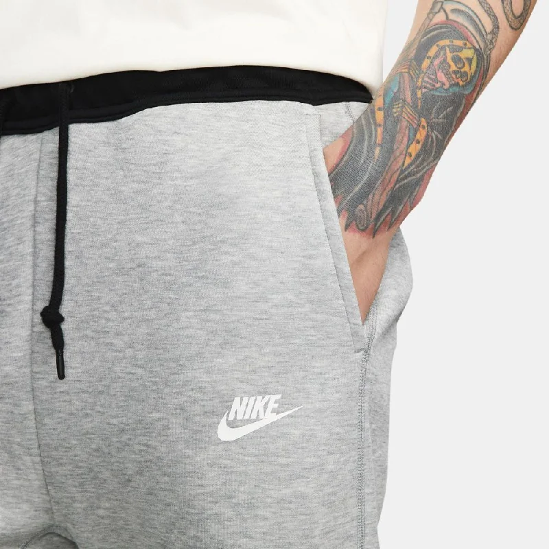 Mens Sportswear Tech Fleece Joggers - Dark Grey Heather/Black/White