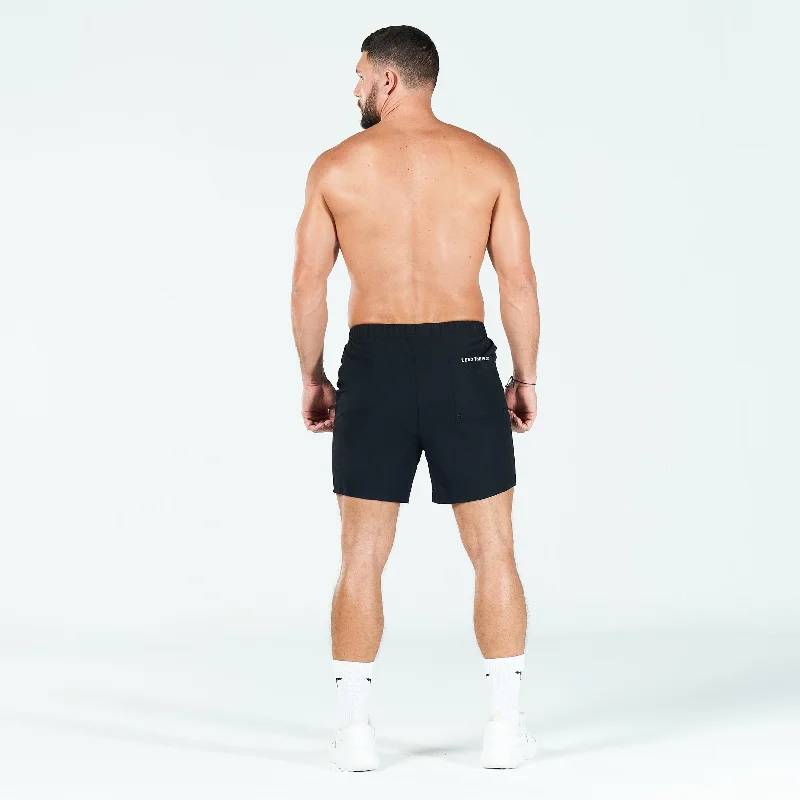 Statement Quick-dry Shorts - Black