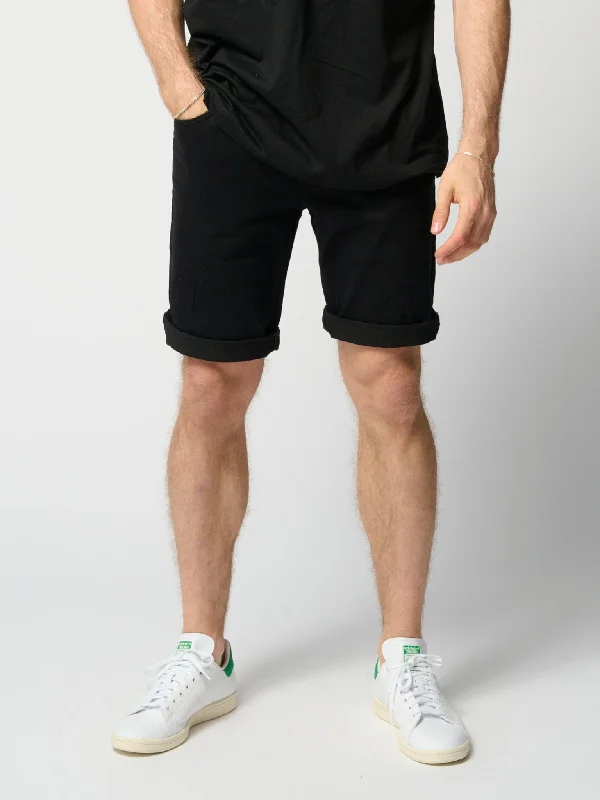 The Original Performance Denim Shorts - Jet Black