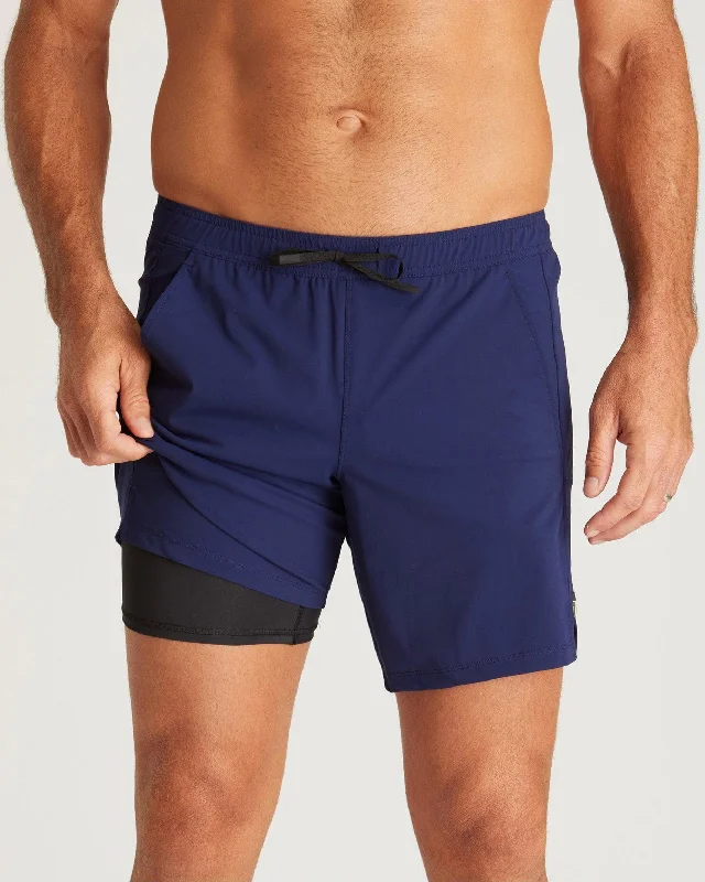 Warren Short w/ Liner in Navy