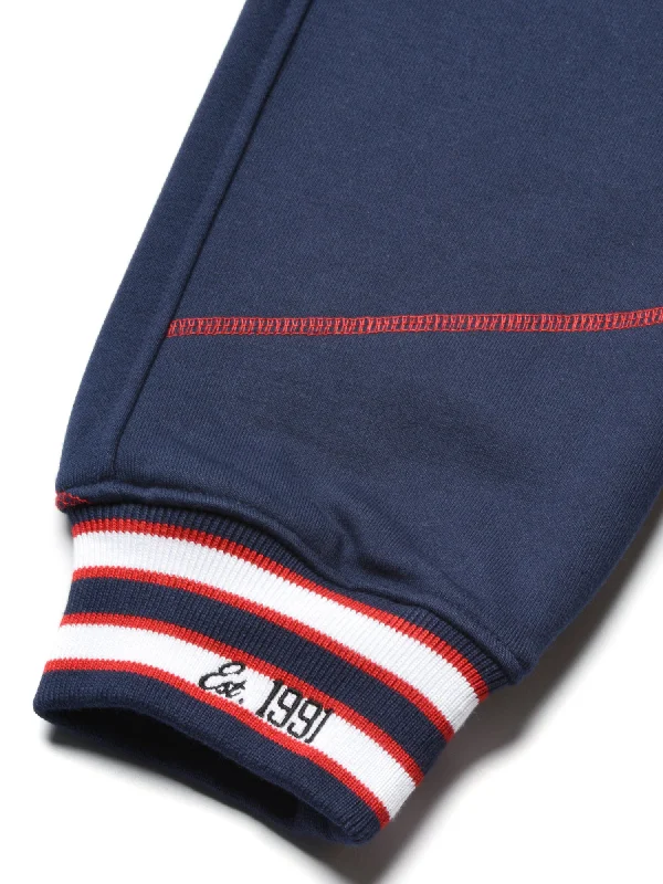 AACA Original '92 ""Frankenstein"" Stitched Sweatpants Navy/Red