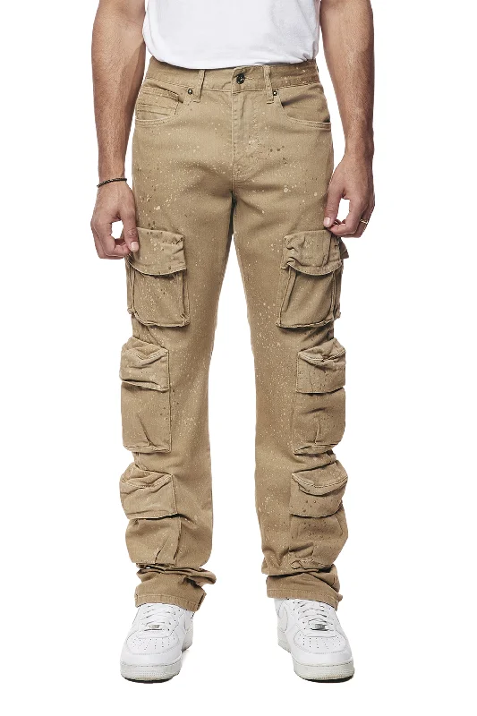 Airbrushed & Heavy Splattered Twill Pants - Cortado