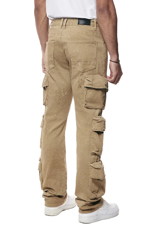 Airbrushed & Heavy Splattered Twill Pants - Cortado