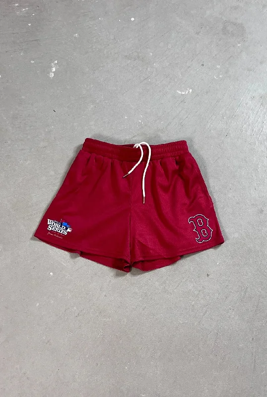 Boston Red Sox 2013 World Series Mesh Shorts - Red