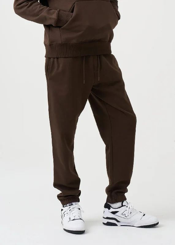 Brown 14oz Fleece Sweatpant