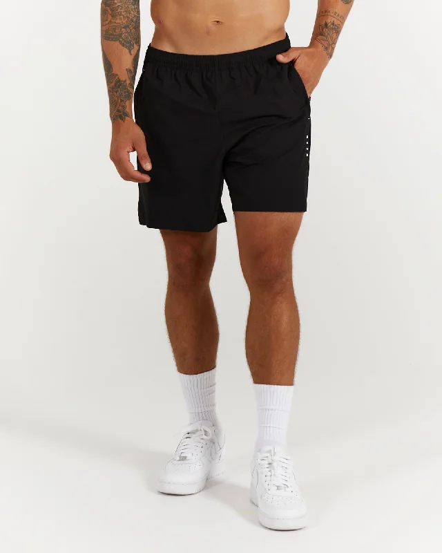 EVOLVE SHORTS 6"" - BLACK