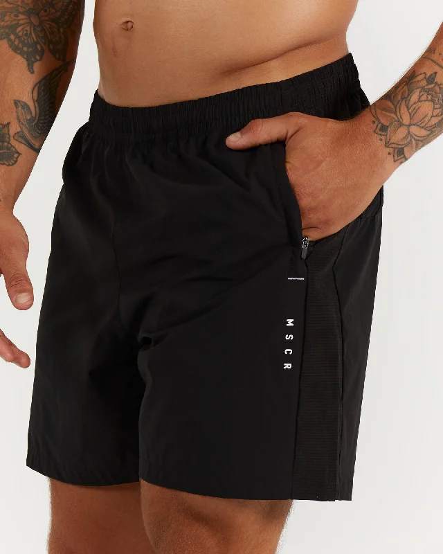 EVOLVE SHORTS 6"" - BLACK