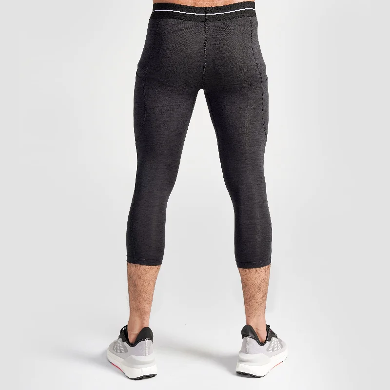 GA Compression 3/4 Pants (Charcoal)