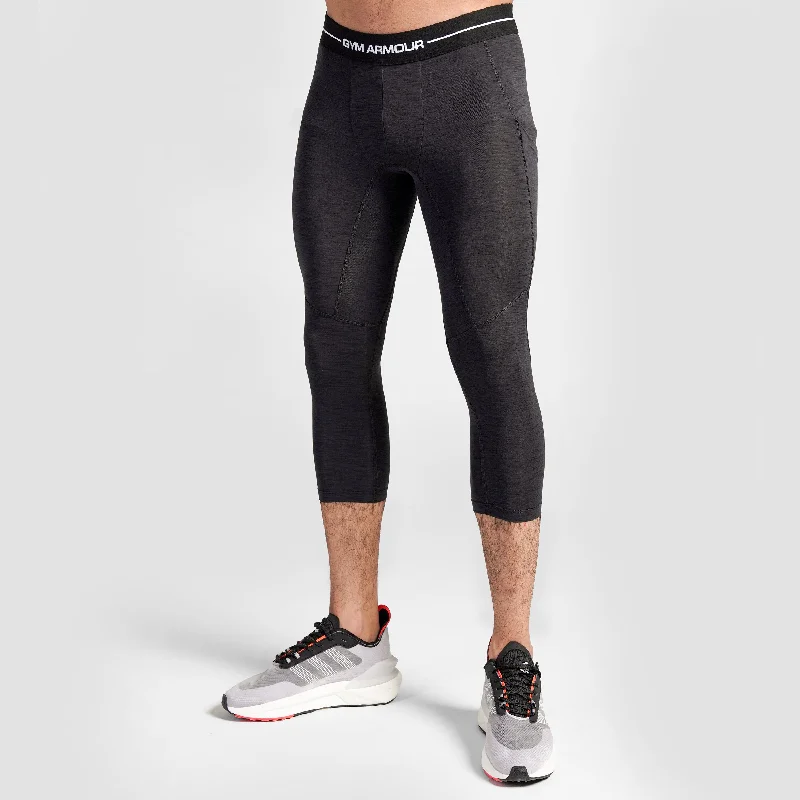 GA Compression 3/4 Pants (Charcoal)