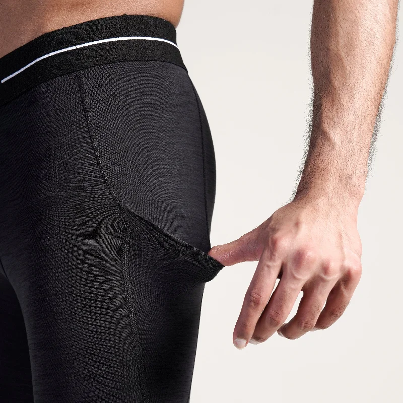 GA Compression 3/4 Pants (Charcoal)