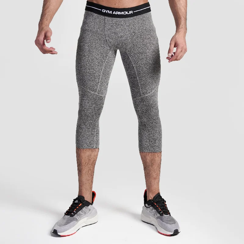 GA Compression 3/4 Pants (Grey)