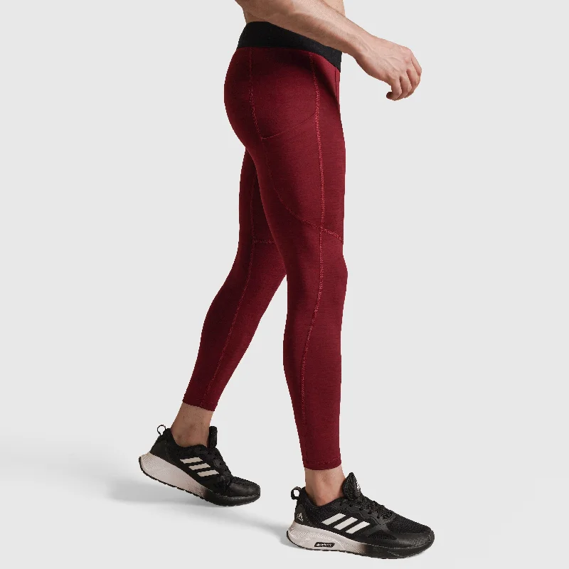 GA Compression Pants (Maroon)