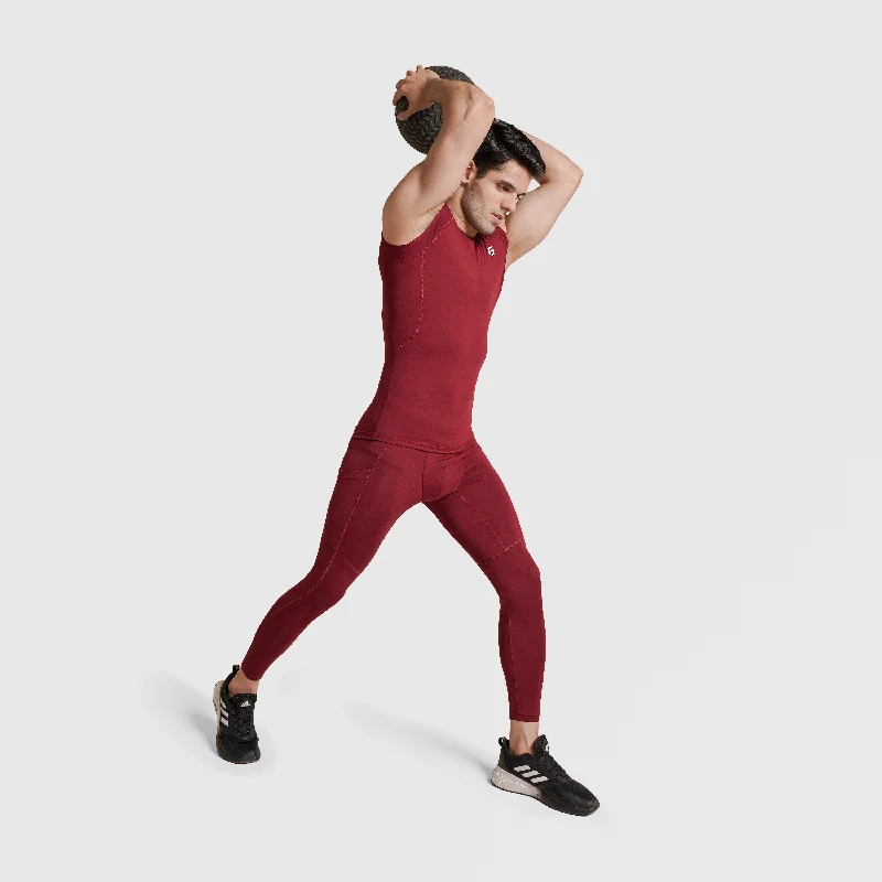 GA Compression Pants (Maroon)