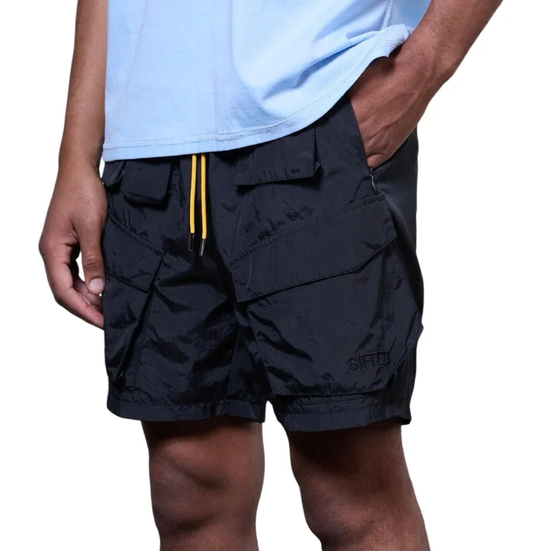 GFTD “Melo” Black Shorts