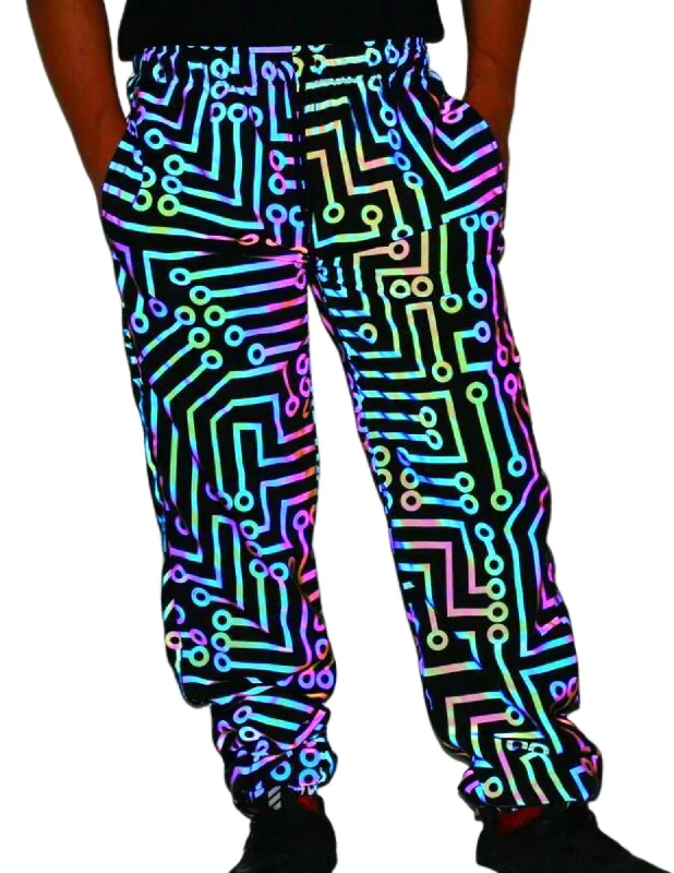 Asian M (US-XS) / Day- Black/Night - Neon Multi / Pants Only