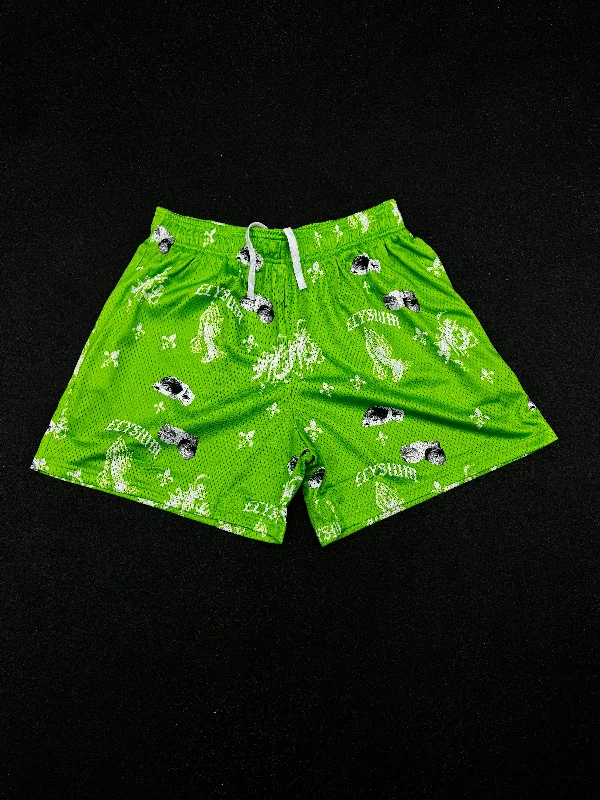 Green Elysium Shorts