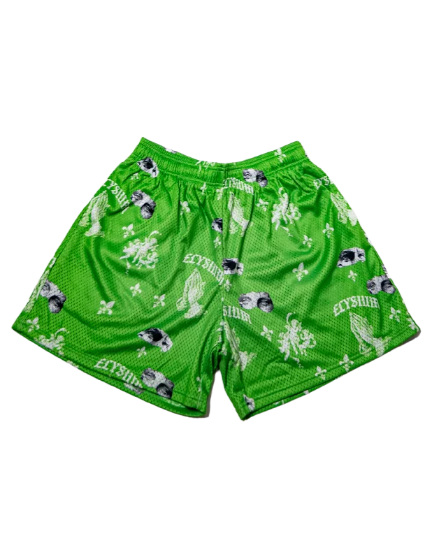 Green Elysium Shorts