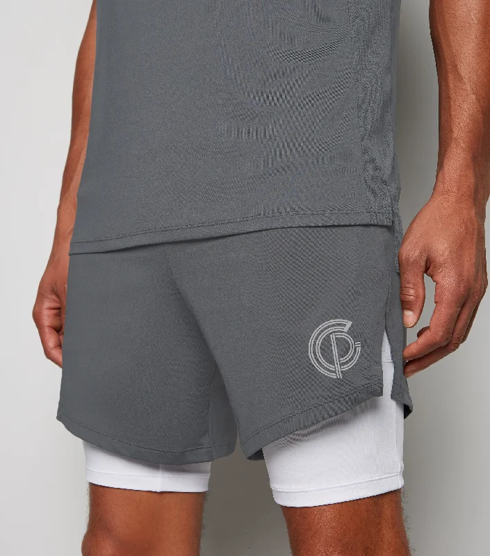 Mens - Performance Training Shorts - Grey