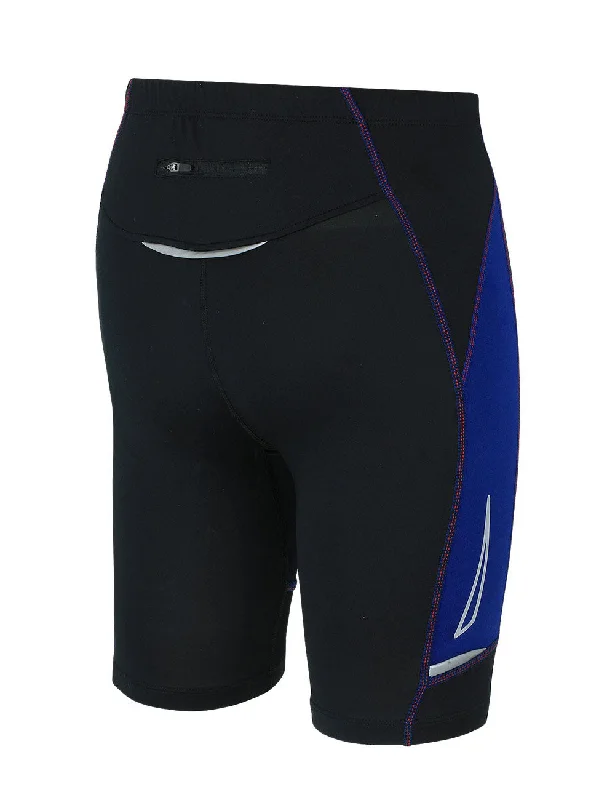 Herren Laufhose Kurz Pro Air Schwarz Blau