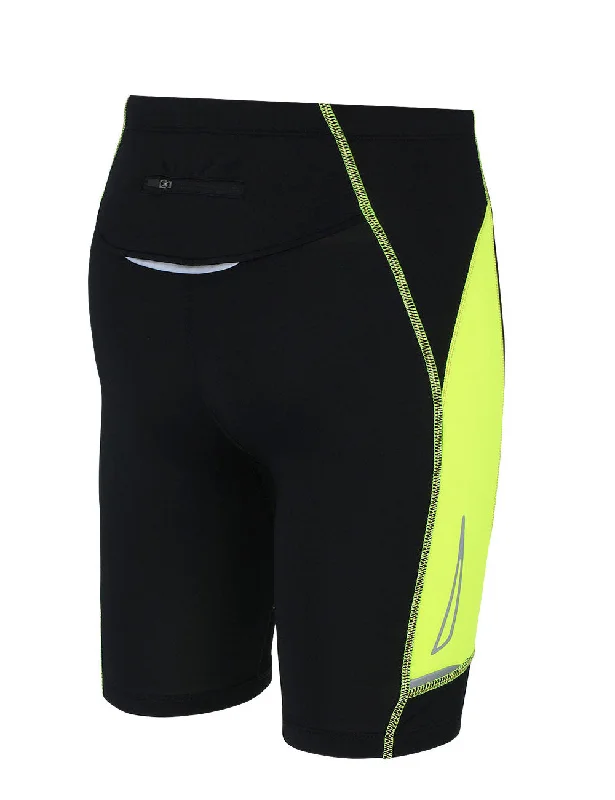 Herren Laufhose Kurz Pro Air Schwarz Neon