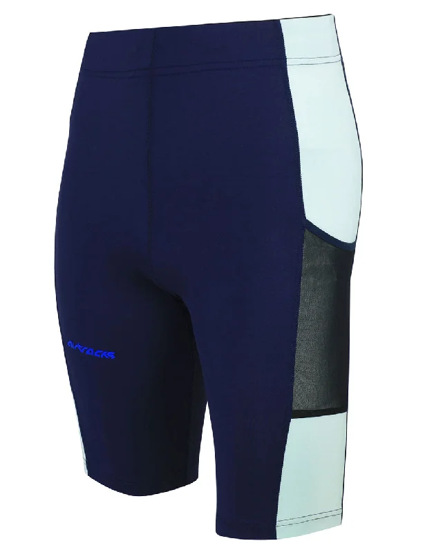 Herren Laufhose Tight Kurz Pro Team Navy Blau