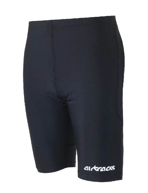 Herren Lauftight Kurz Pro Air Schwarz