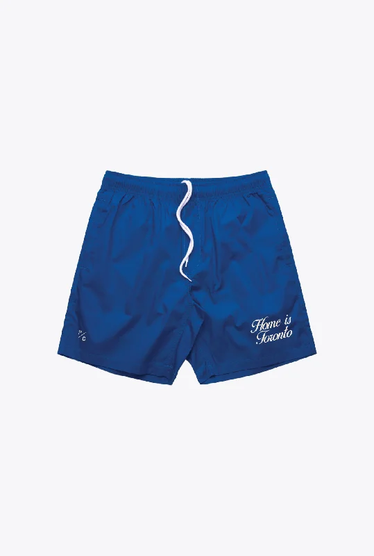 Home is Toronto Board Shorts - Royal