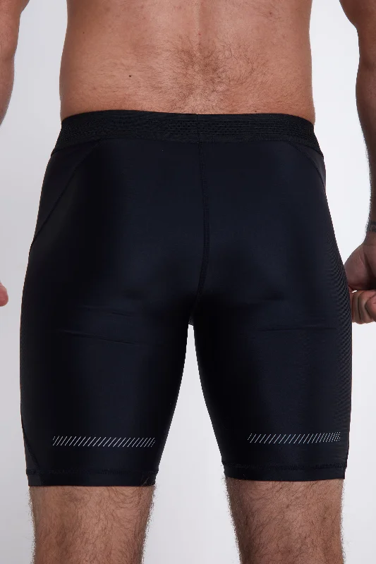 Hybrid Performance Compression Shorts - Black