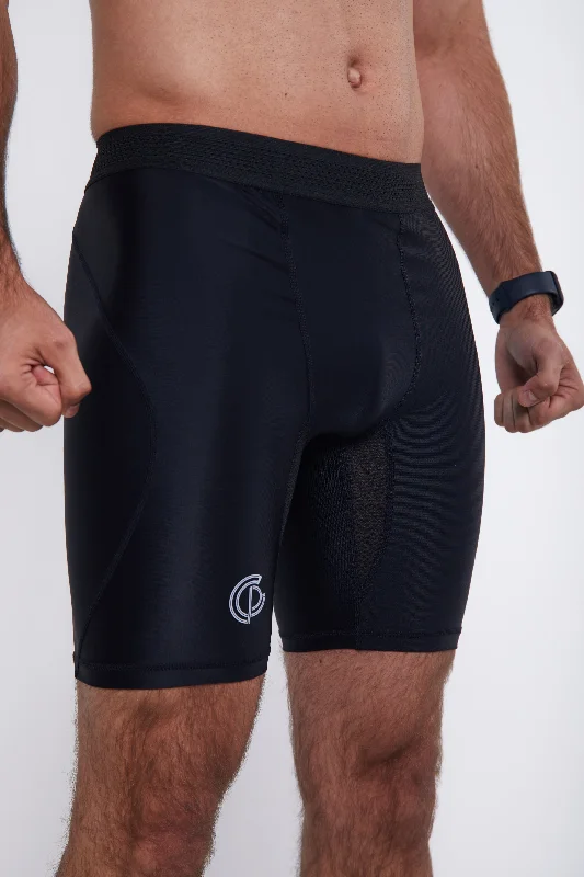 Hybrid Performance Compression Shorts - Black