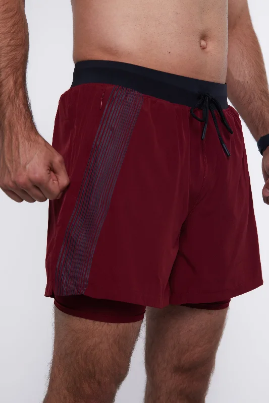 Hybrid Performance Shorts - Red