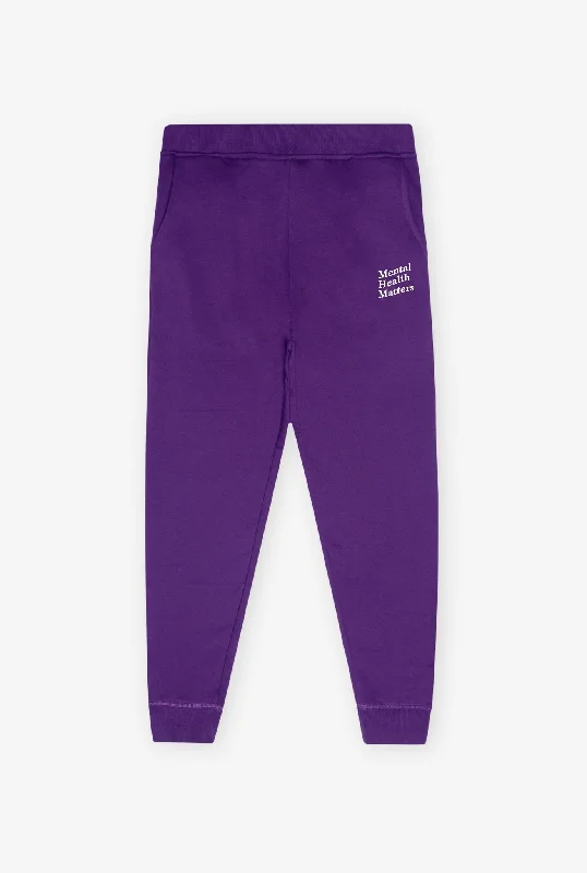 Mental Health Matters Jogger - Purple