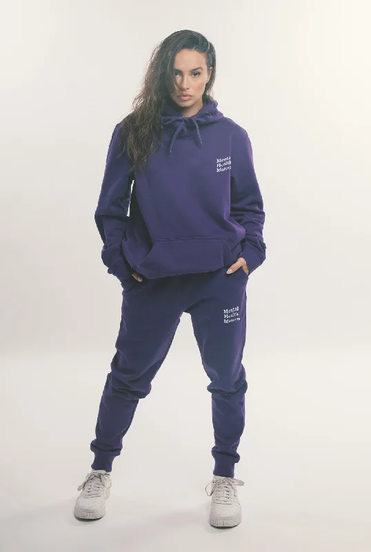 Mental Health Matters Jogger - Purple