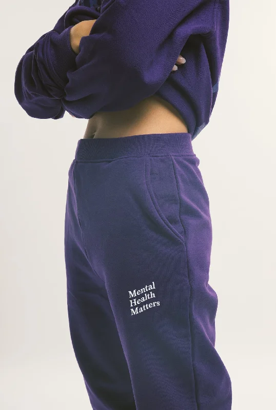 Mental Health Matters Jogger - Purple