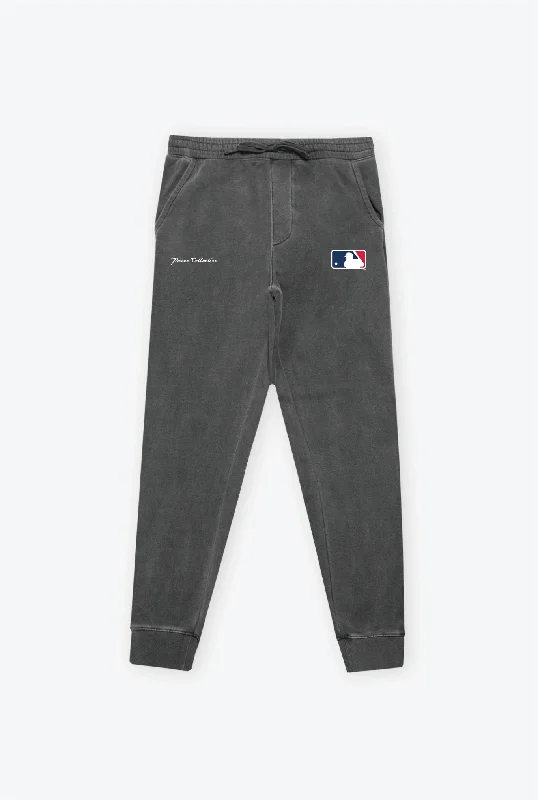 MLB Pigment Dye Jogger - Black