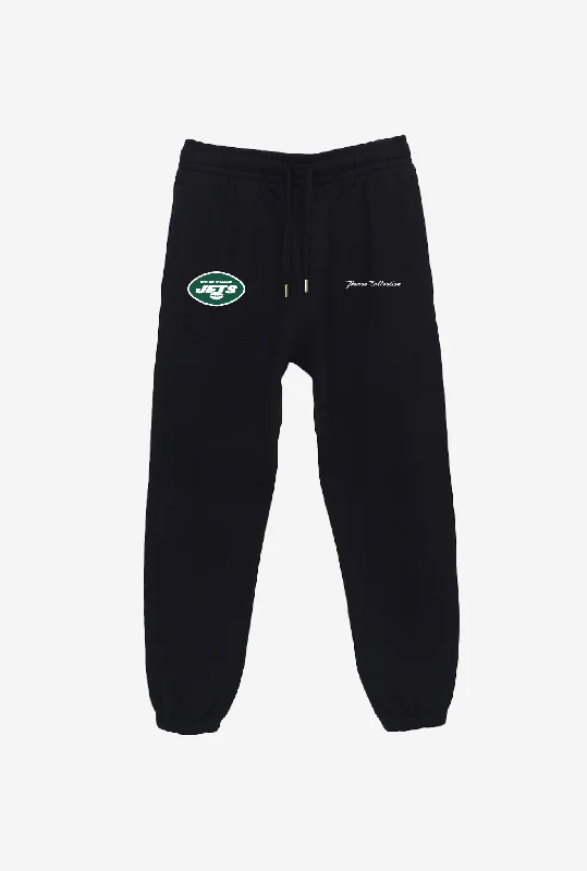 New York Jets Logo Heavyweight Jogger - Black