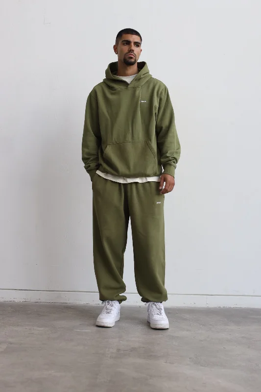 Peace Basics Joggers - Olive