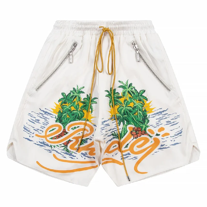 Palms Logo Short | White