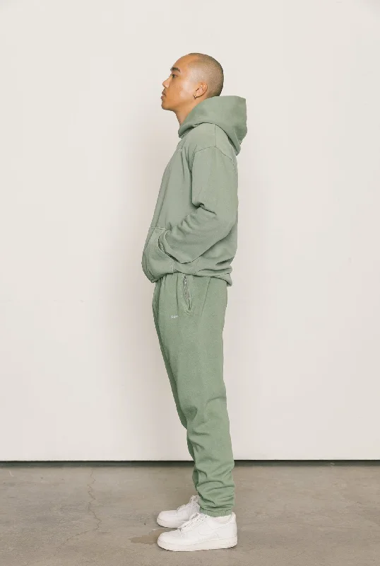 Peace Heavyweight Jogger - Oil Green