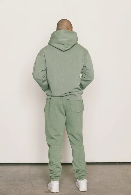 Peace Heavyweight Jogger - Oil Green