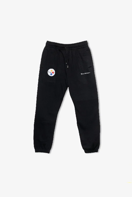 Pittsburgh Steelers Logo Heavyweight Jogger - Black