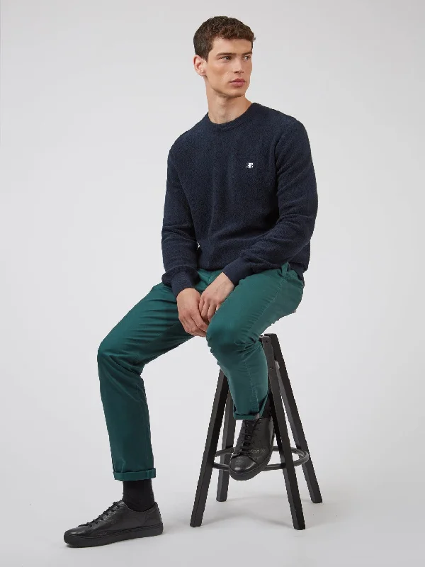 Signature Slim Stretch Chino Pant - Ocean Green