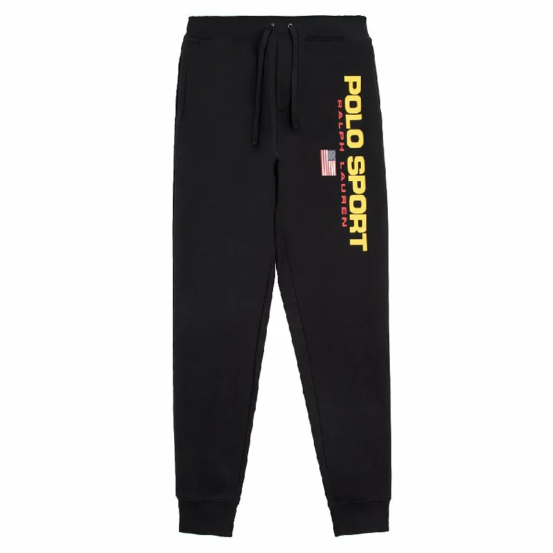 Sport Fleece Knit Sweatpant | Black