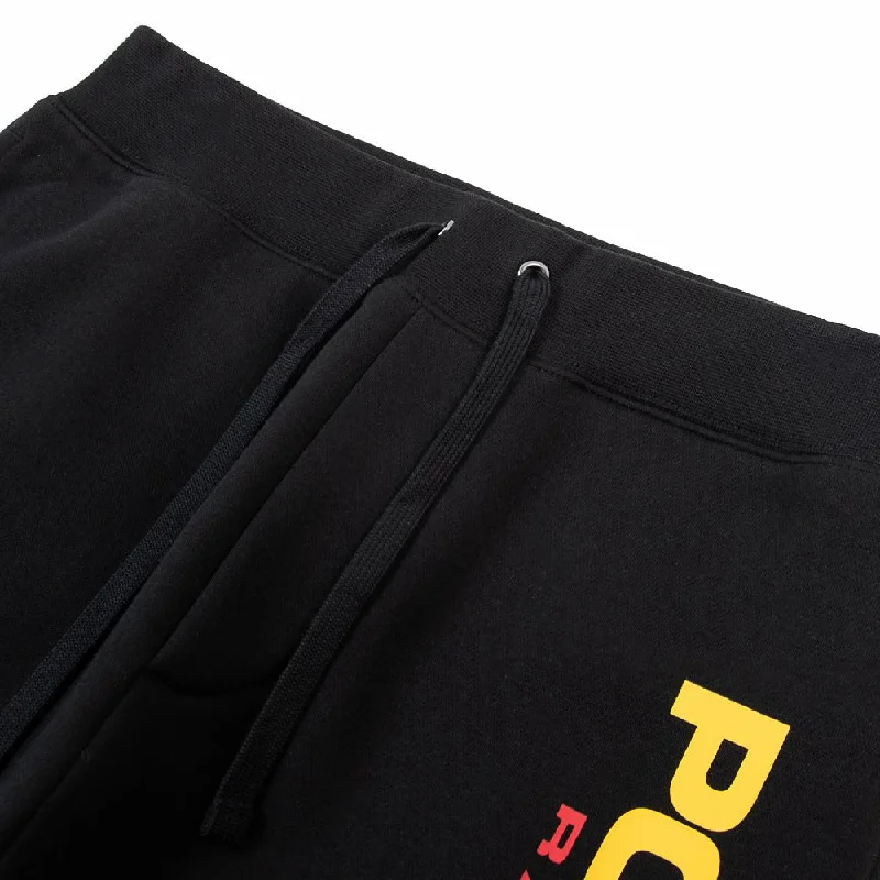 Sport Fleece Knit Sweatpant | Black