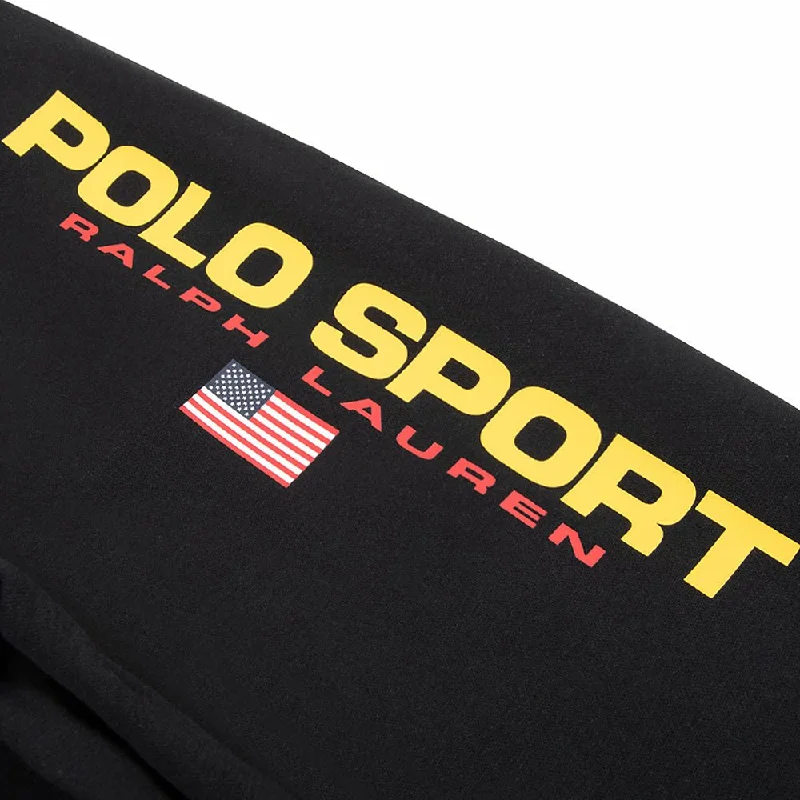 Sport Fleece Knit Sweatpant | Black