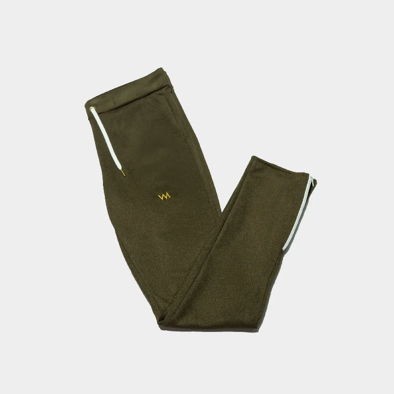 SMOOTH OPERATOR ZIPPERED BOTTOM JOGGER MEN - OLIVE