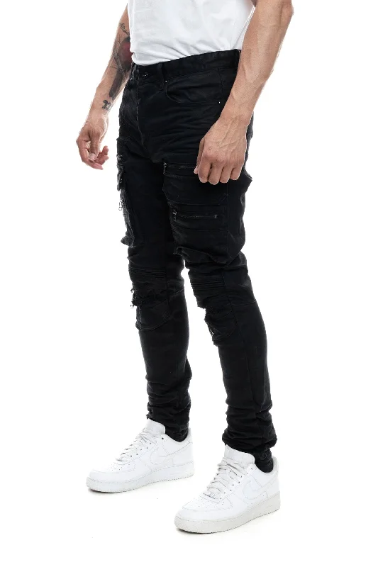 Utility Engineered  Pant - Jet Black