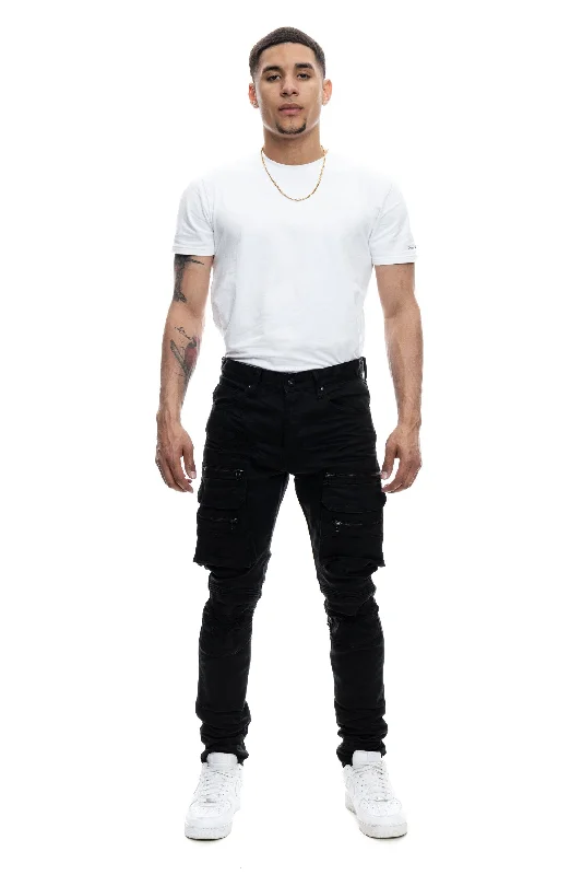 Utility Engineered  Pant - Jet Black