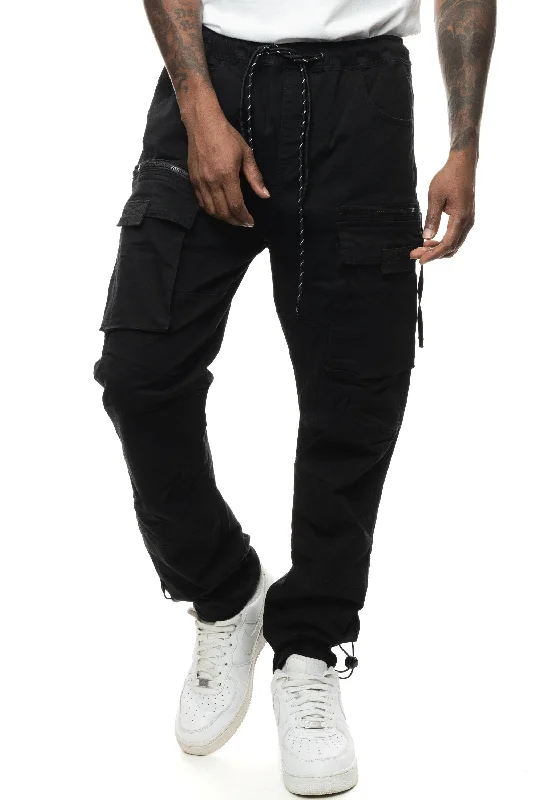 Utility Jogger Pant - Black